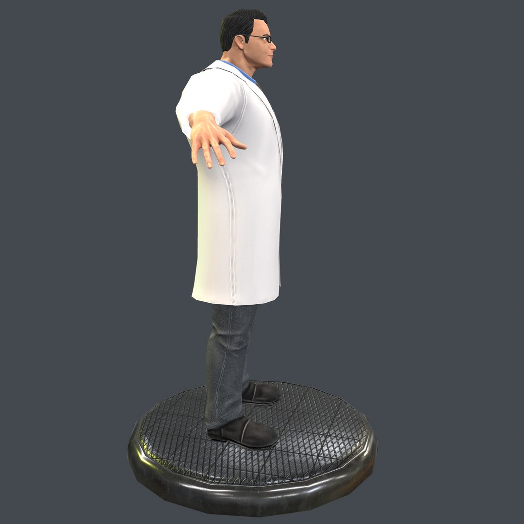 3D Doctor Model - TurboSquid 1275524