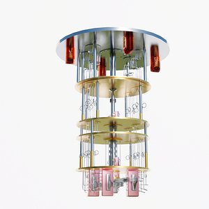 3D model quantum computer