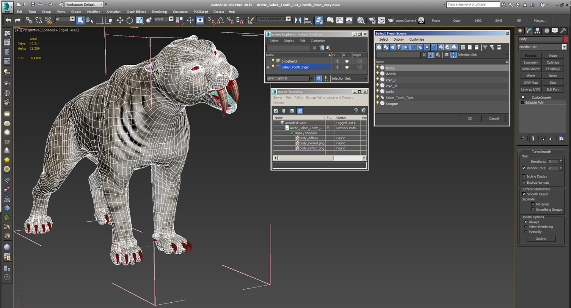 3D arctic saber tooth cat https://p.turbosquid.com/ts-thumb/Tv/8doKxA/LtKO3Sru/arcticsabertoothcatgrowlspose3dsmodel013/jpg/1537470975/1920x1080/fit_q87/5137bc14e749259b5567a14735c124d7df0a55fd/arcticsabertoothcatgrowlspose3dsmodel013.jpg
