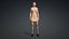 Linda personagem feminina estilizada