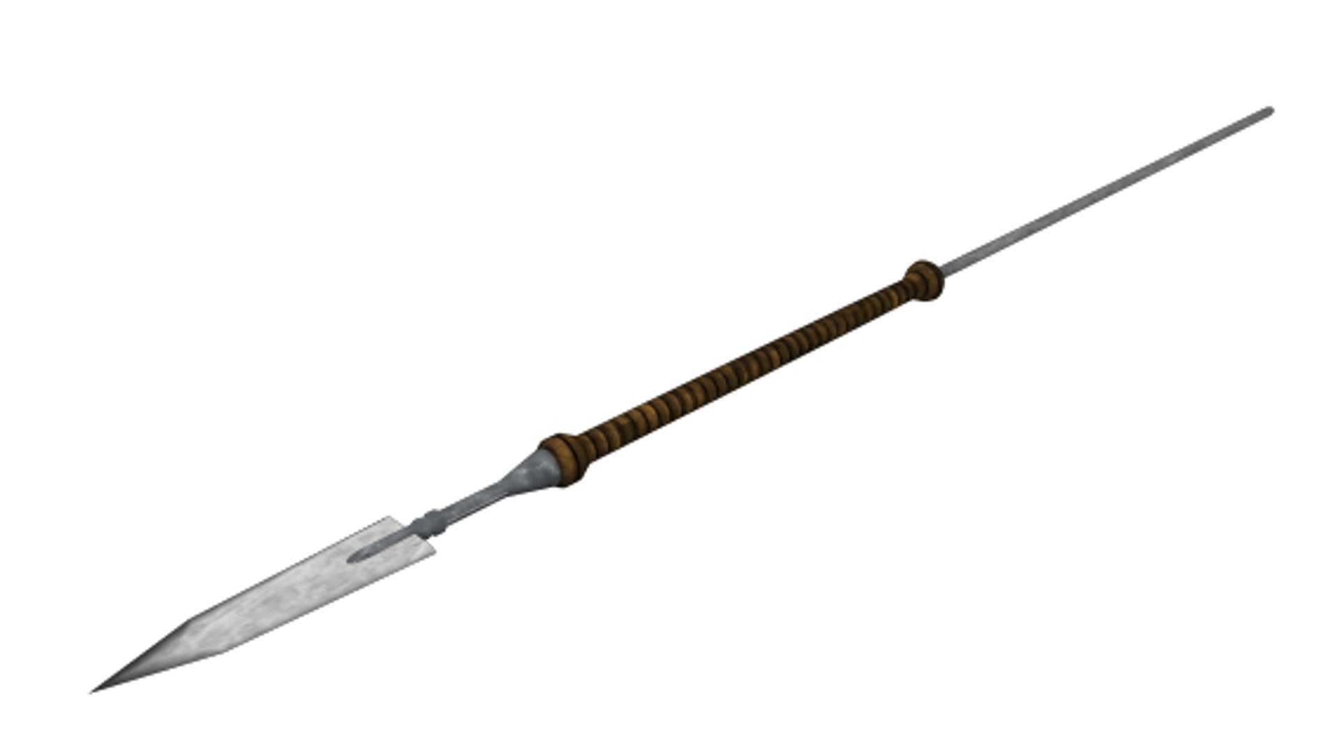 3d throwing spear