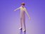 Low Poly 3D Stylizowana podstawa postaci Body Mesh People Illustration Set