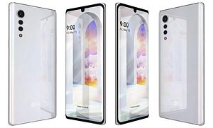 3D lg velvet aurora white
