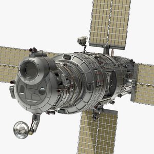 3D Scifi Spacestation model