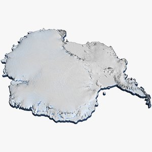Antarctica Continent Map