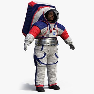 spacesuit nasa astronaut artemis 3D model