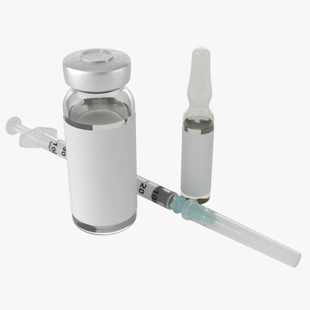 Injection set 3D model - TurboSquid 1944313