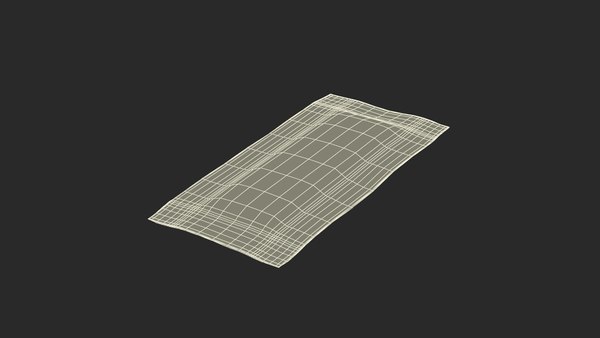 3D модель Реалистичный пакетик сахара - TurboSquid 2309980
