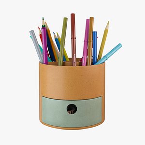 3D model Zara Swivel Pen Pot