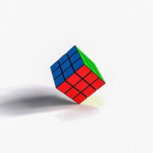 Rubik s cube Plus Surprise 3D model