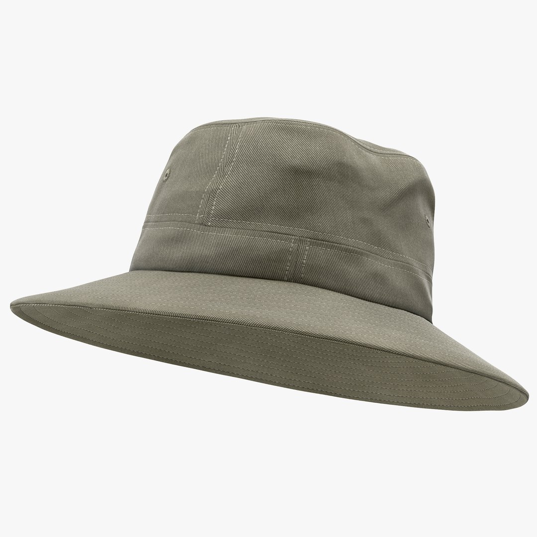 Fishing Hat 3D model preview