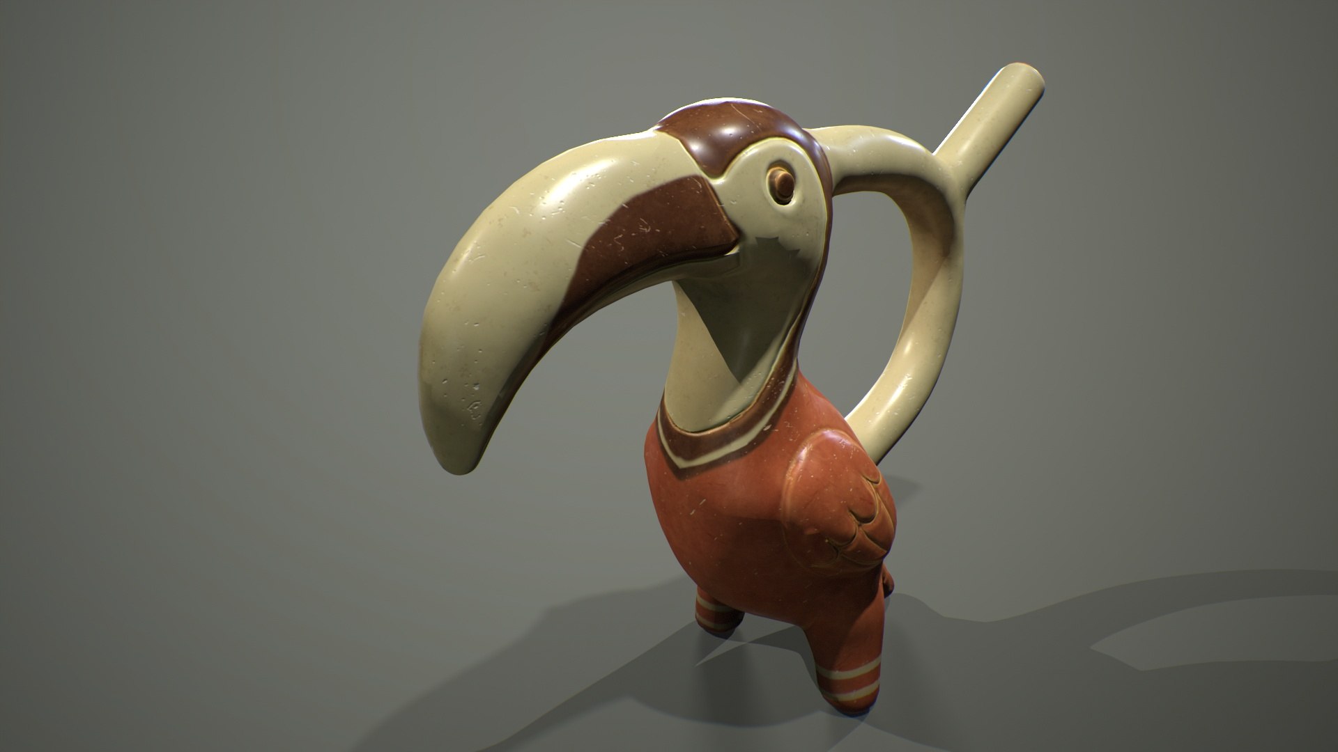 Huaco Tucan Ceramics 3D model https://p.turbosquid.com/ts-thumb/Tv/c5HC1i/cn/rendertucan1_001/jpg/1762477305/1920x1080/fit_q87/e7786f836cf60322eff8811bd0795b161300e228/rendertucan1_001.jpg