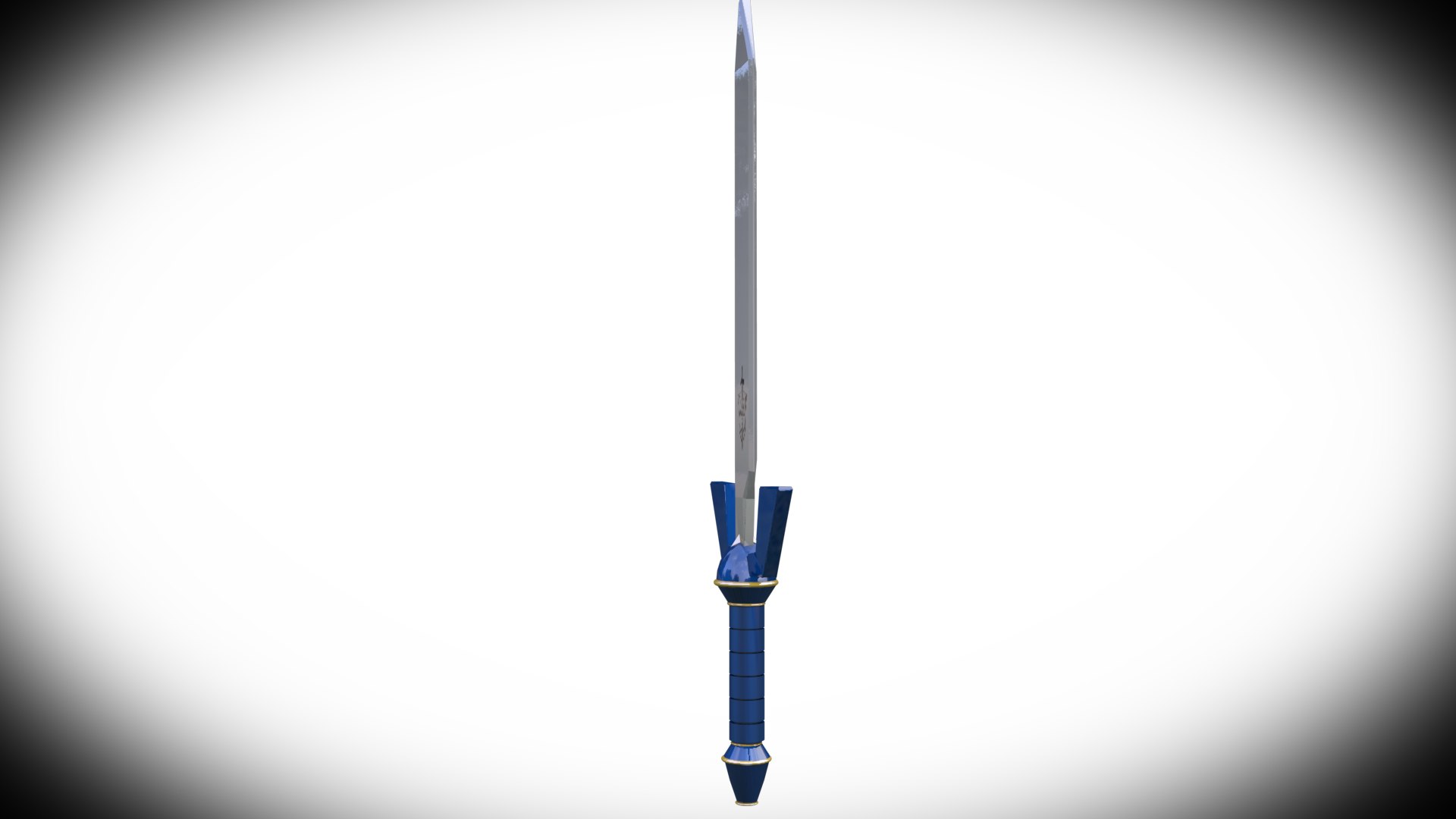 master sword legend zelda 3d model