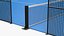 3D Padel Tennis Court