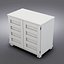 Crate&Barrel - Incognito White Compact Office