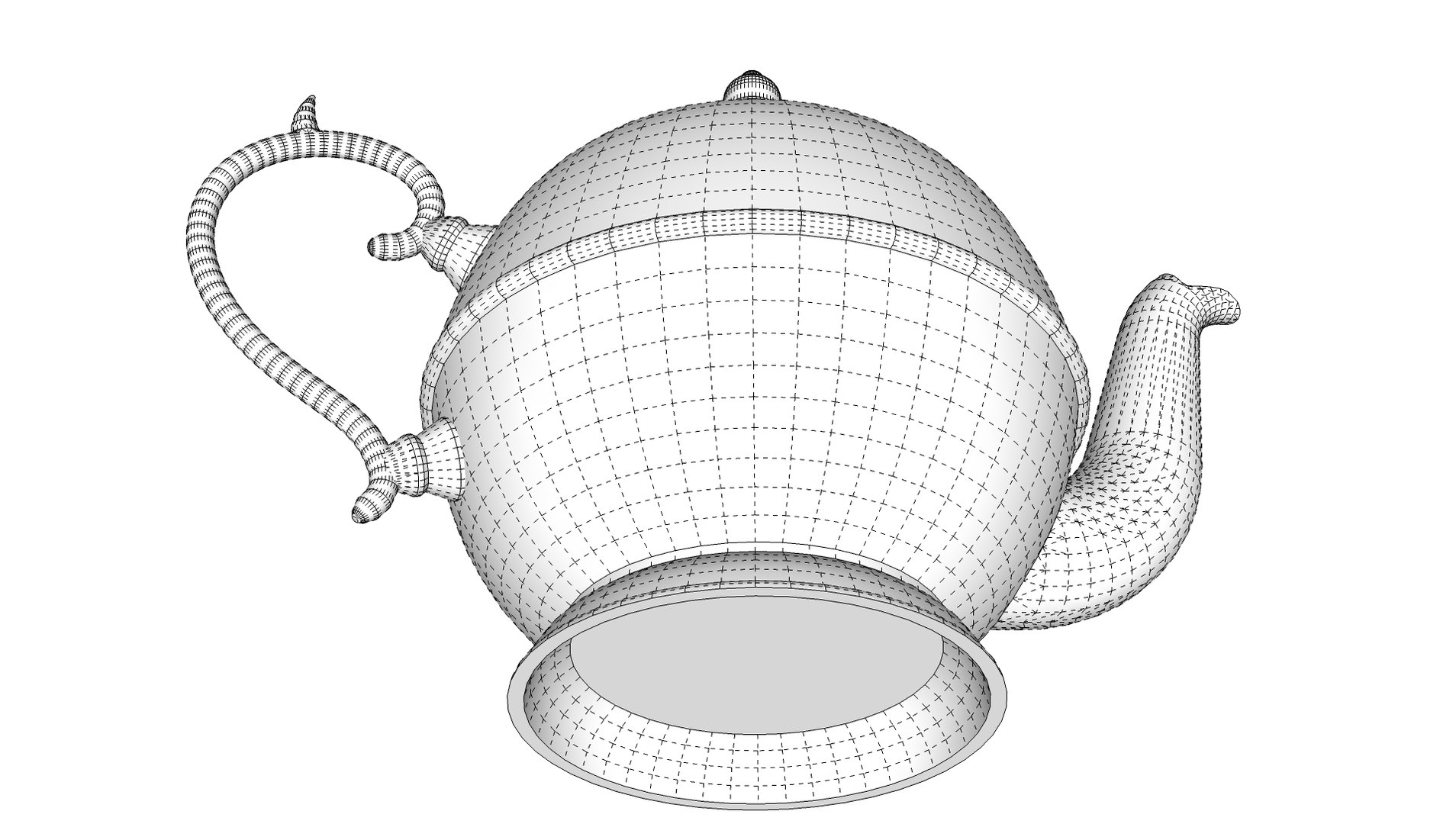3D pot tea teapot - TurboSquid 1356795