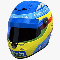 Racing Helmet Renault