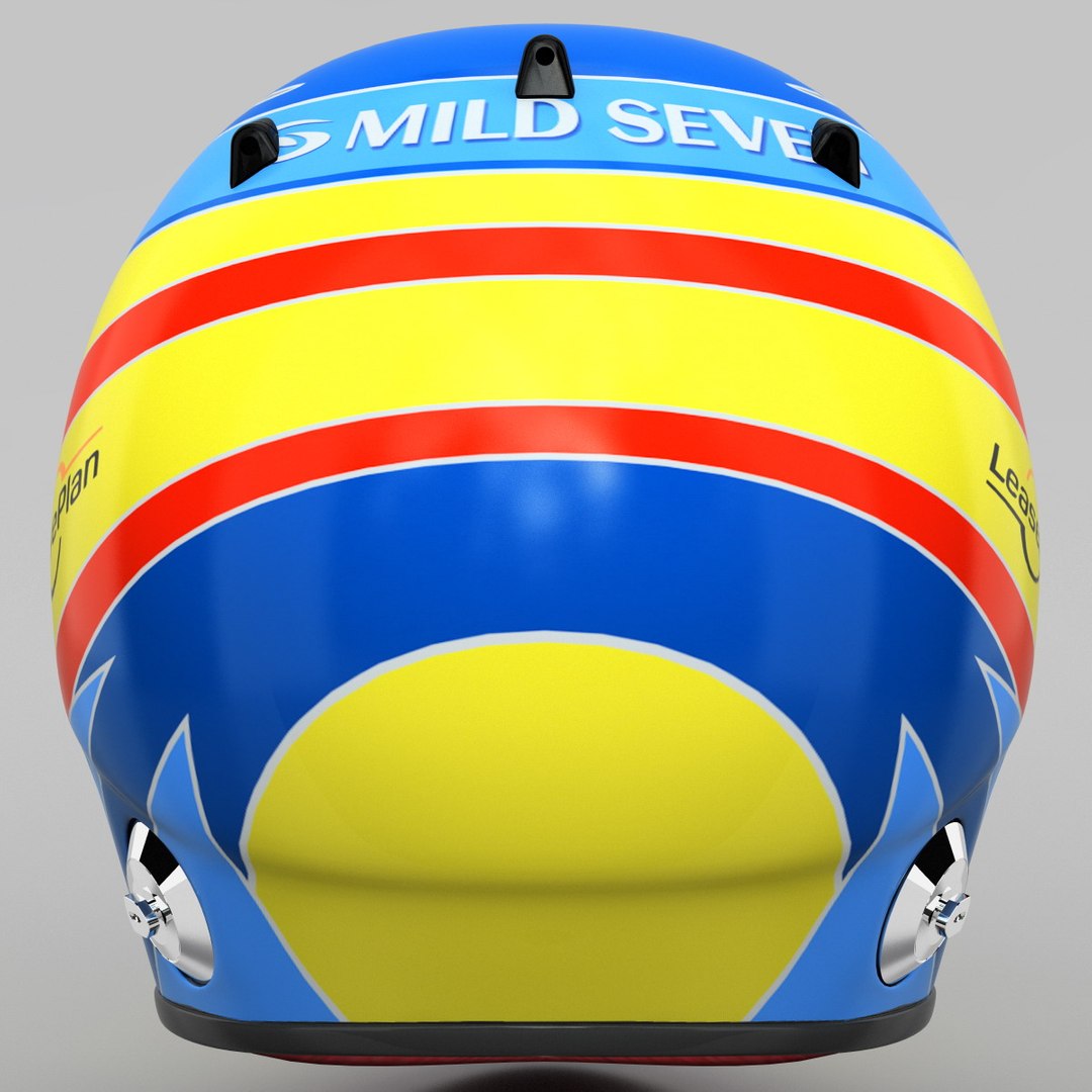 Model Racing Helmet Renault