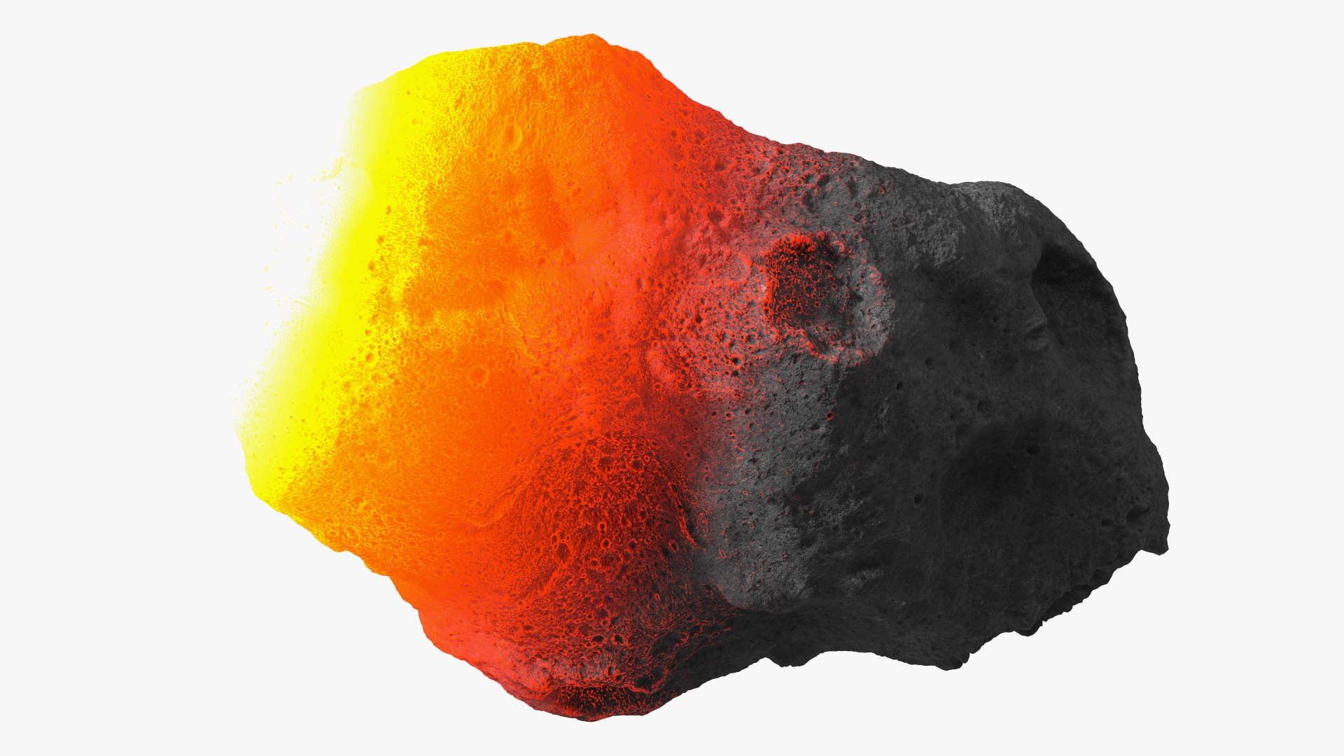 Asteroid Entering Atmosphere 3D model - TurboSquid 1869150