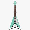 Gibson Flying V Mint Bass Guitar PBR