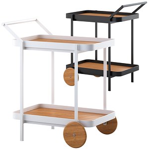 Globewest Tulum Bar Trolley 3D model