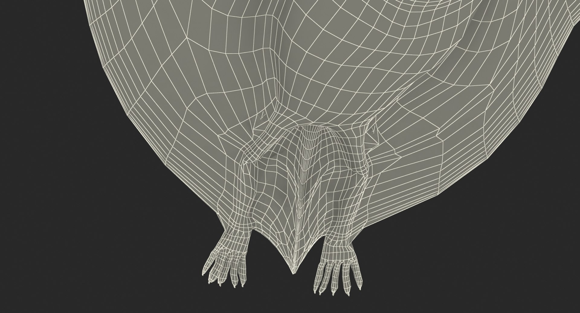Flying Bat 3d Model