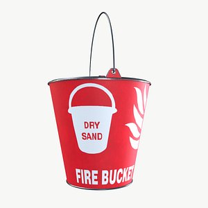 Fire Bucket 3D model