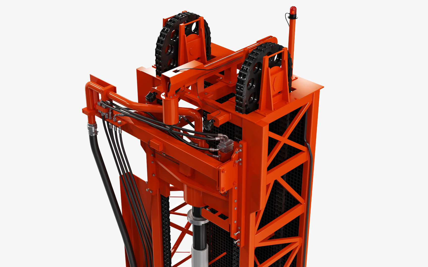 3D Sandvik DR416i Rotary blasthole drill rig TurboSquid 1959123