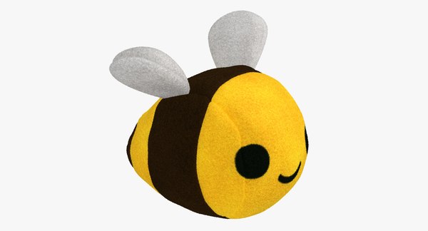 Gefüllte Biene Spielzeug mit Fell 3D-Modell - TurboSquid 1278781