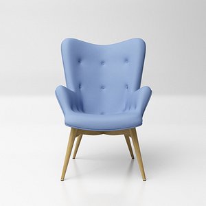 grant featherston contour lounge chair 3D model