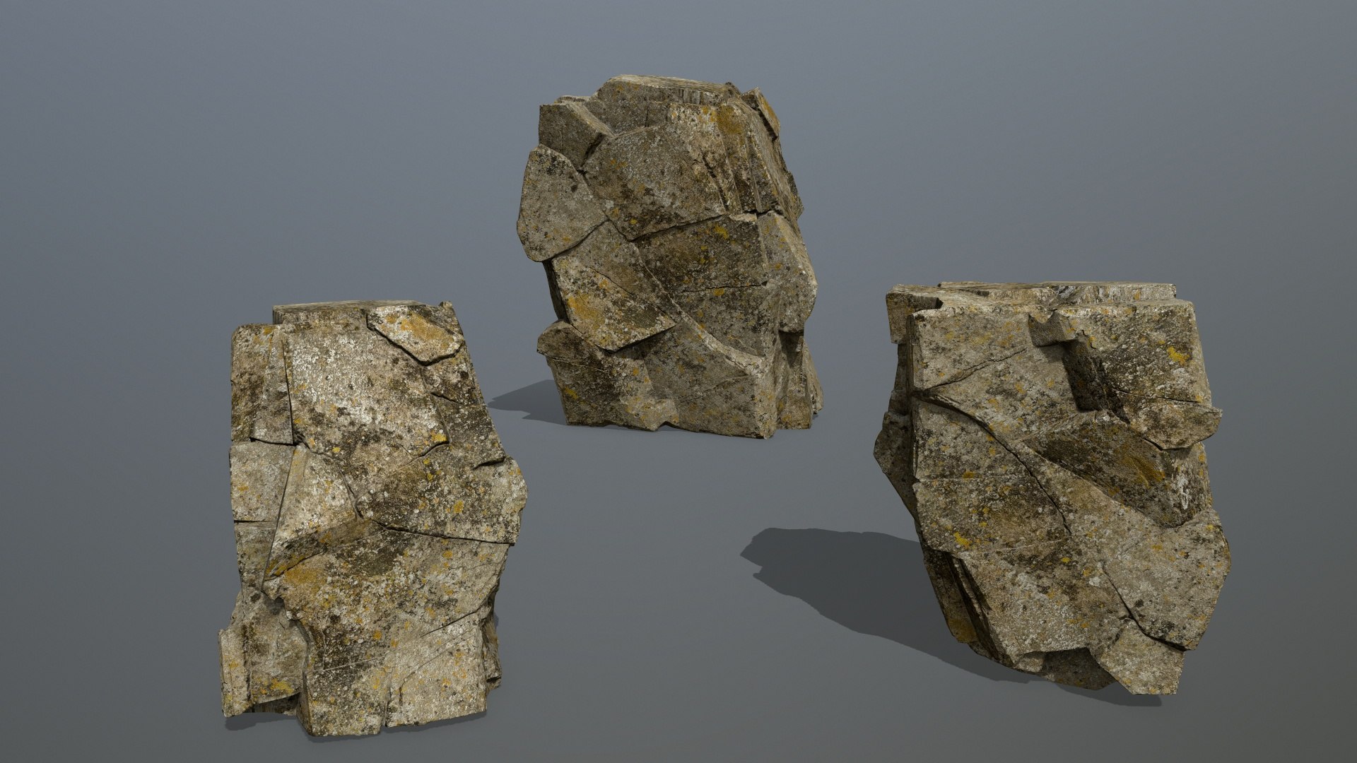 3D Rocks 01 Model - TurboSquid 1839544