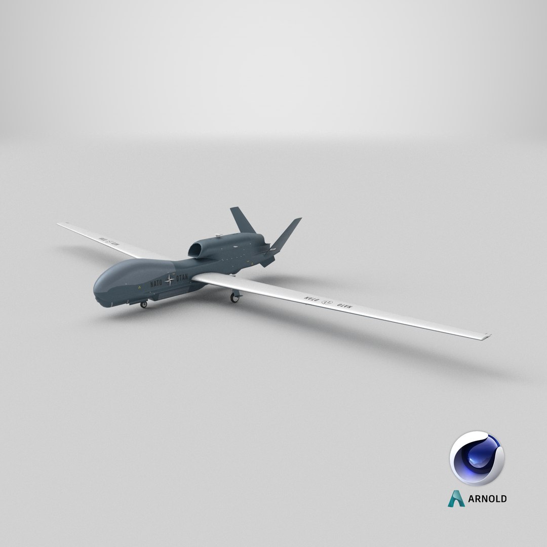 NATO AGS RQ-4D Phoenix UAV Drone 3D https://p.turbosquid.com/ts-thumb/Tw/FiCRV9/43/stemcell_cinema_4d_arnold_render/png/1710881313/1920x1080/fit_q87/1671609861a8e5f46ad6d1d03b2431db53bc872a/stemcell_cinema_4d_arnold_render.jpg
