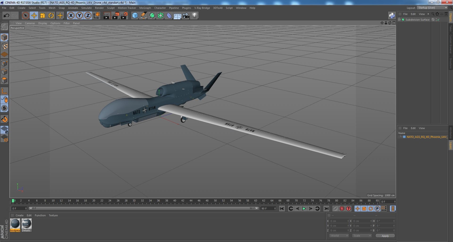 NATO AGS RQ-4D Phoenix UAV Drone 3D https://p.turbosquid.com/ts-thumb/Tw/FiCRV9/gn/natoagsrq4dphoenixuavdrone3dsmodel026/jpg/1701378574/1920x1080/fit_q87/fe02d1a1d7375220e4be8acd158c862d4387ffa4/natoagsrq4dphoenixuavdrone3dsmodel026.jpg