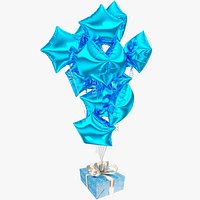 Gift with Balloons Collection V27