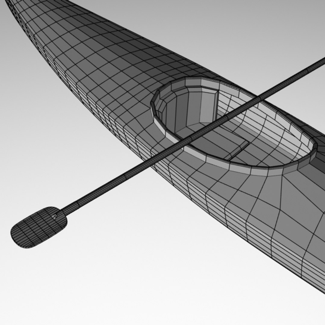 3d Model Kayak