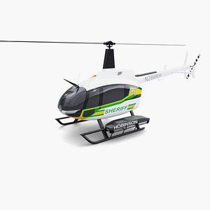 Air Sheriff Helicopter Robinson R88
