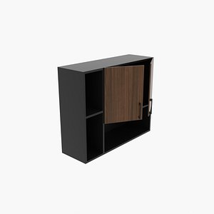 3D model Wall Cabinet Finish Playwood and Duco