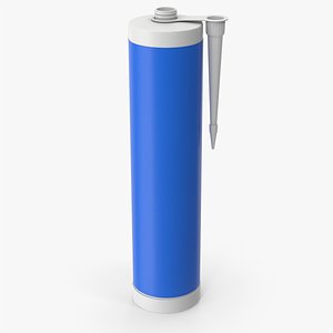 Silicone Sealant Tube 3D