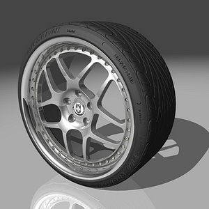 3ds max hre 541r wheel tires