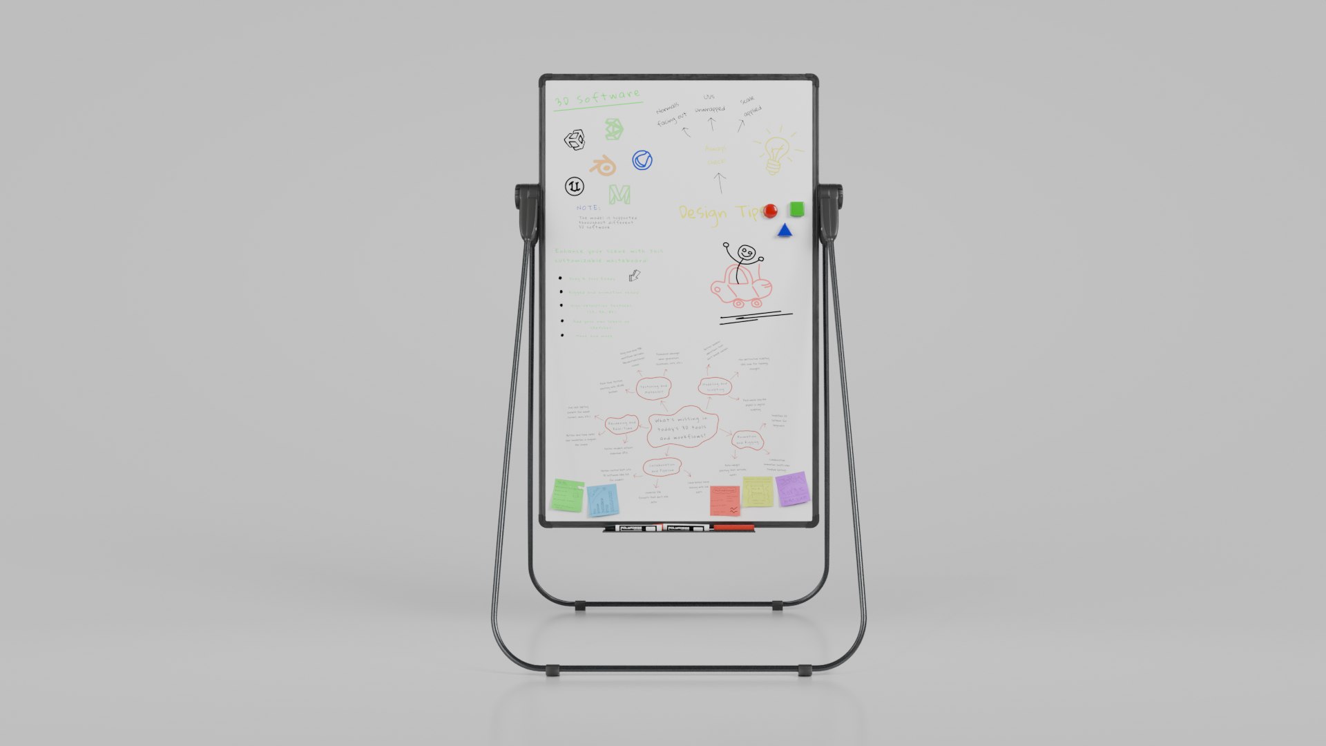 3D Customizable U-Stand Whiteboard Tall Writing Board https://p.turbosquid.com/ts-thumb/Tw/QDPWyZ/CP/r_3/png/1746569011/1920x1080/fit_q87/71a3241a8638f7117c9ec10e39165127f6a6181c/r_3.jpg