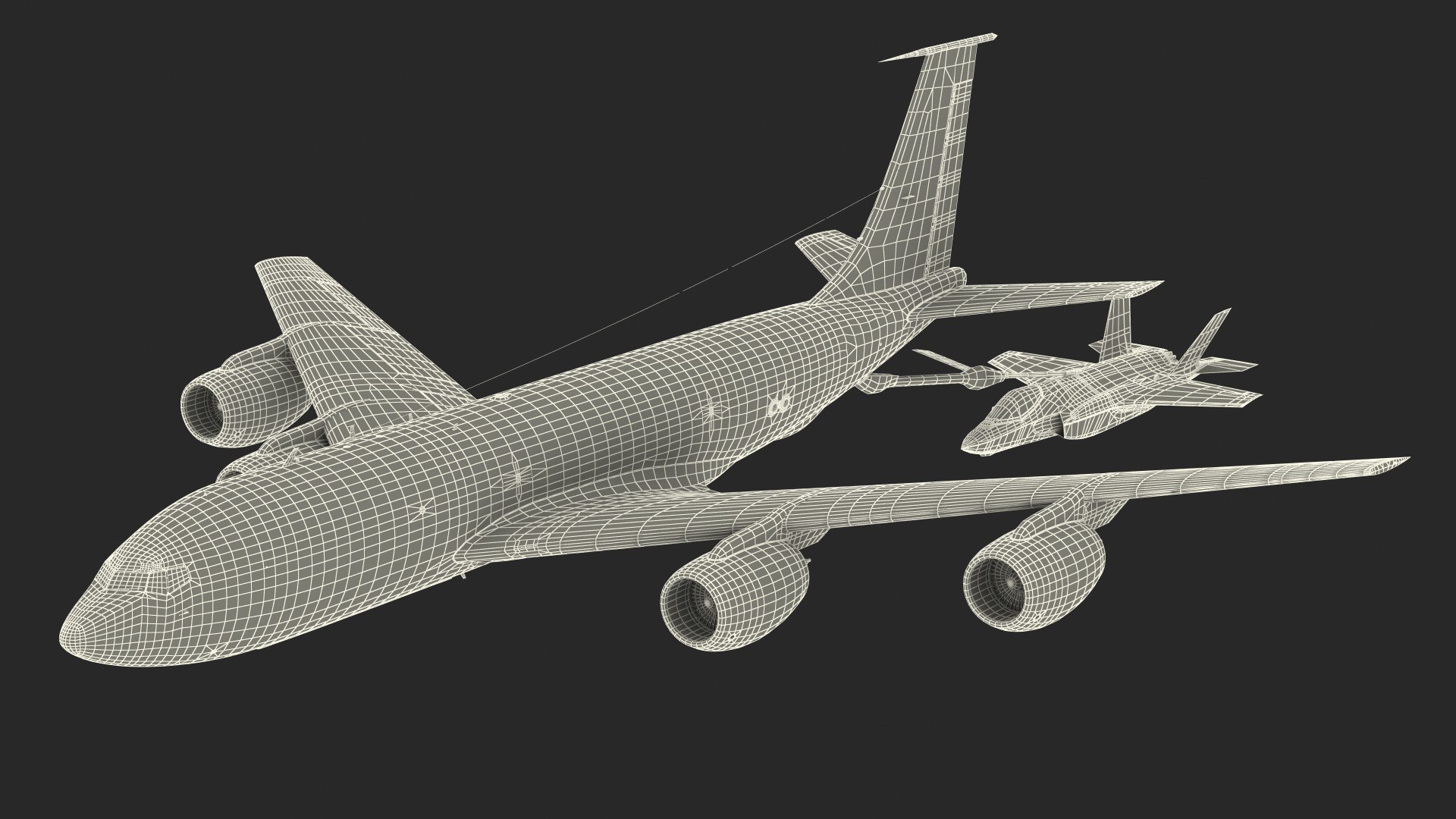 Air Refueling in Progress Boeing Stratotanker with F35 Rigged 3D model https://p.turbosquid.com/ts-thumb/Tw/QEPixo/K2/air_refueling_in_progress_boeing_stratotanker_with_f35_rigged_042/jpg/1745387596/1920x1080/fit_q87/8d4eea779412fb05a24959dfe14b1dfaa6d53414/air_refueling_in_progress_boeing_stratotanker_with_f35_rigged_042.jpg