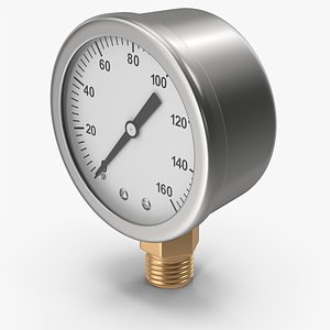 Pressure Gauge 3D model