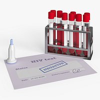 HIV Test Kit with Lancet