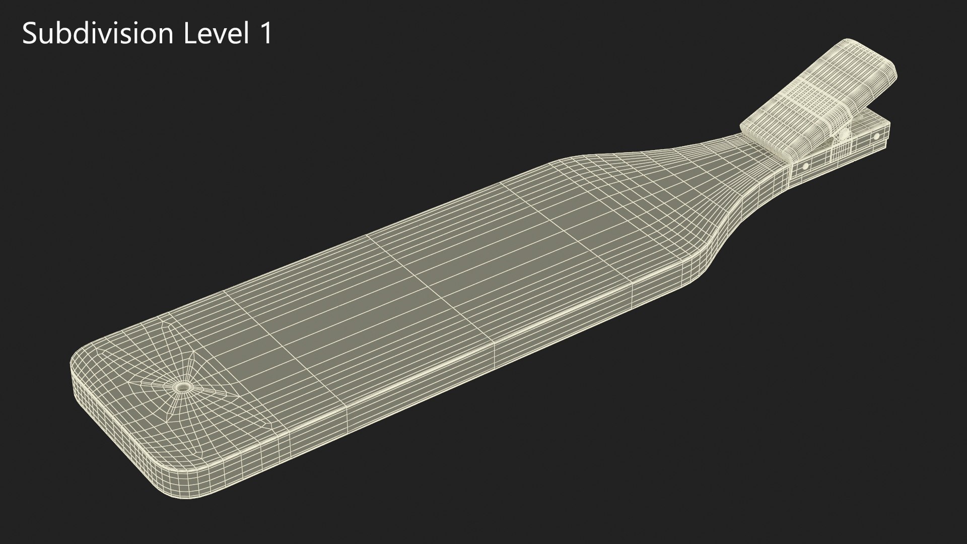 Fillet Board 3D Model - TurboSquid 2248803