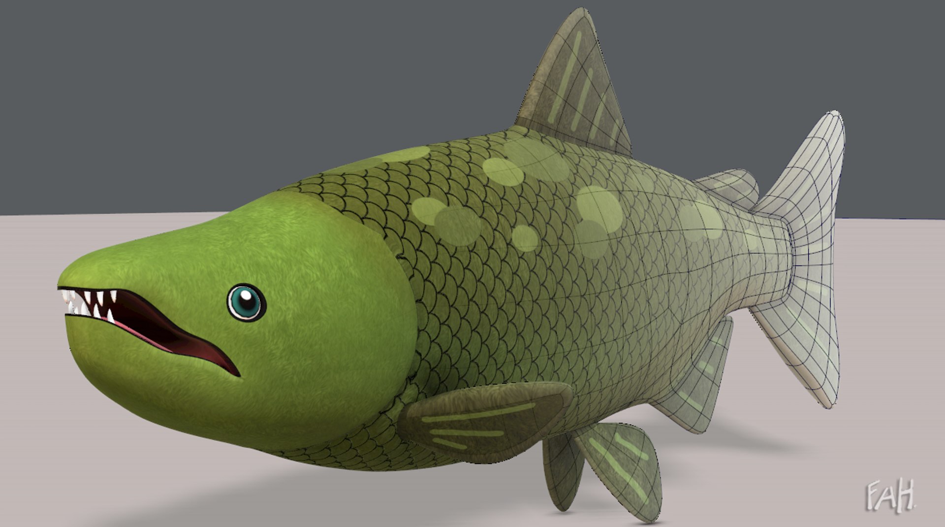 3D Fish V05 Model - TurboSquid 1408745