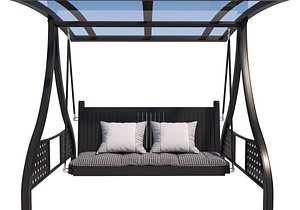 Garden Swing04 3D model