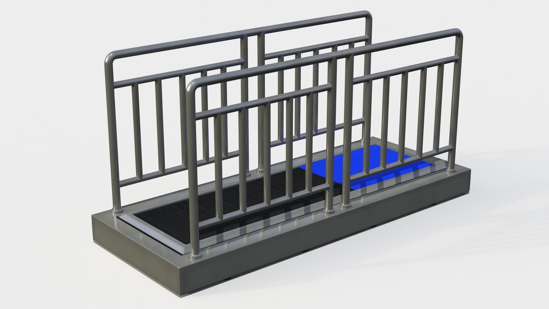 Professional Shoe Sole Cleaning Machine 3D model preview