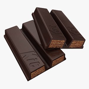3ds realistic broken kit kat