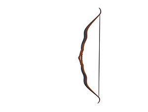 Bow and Arrow 3D model