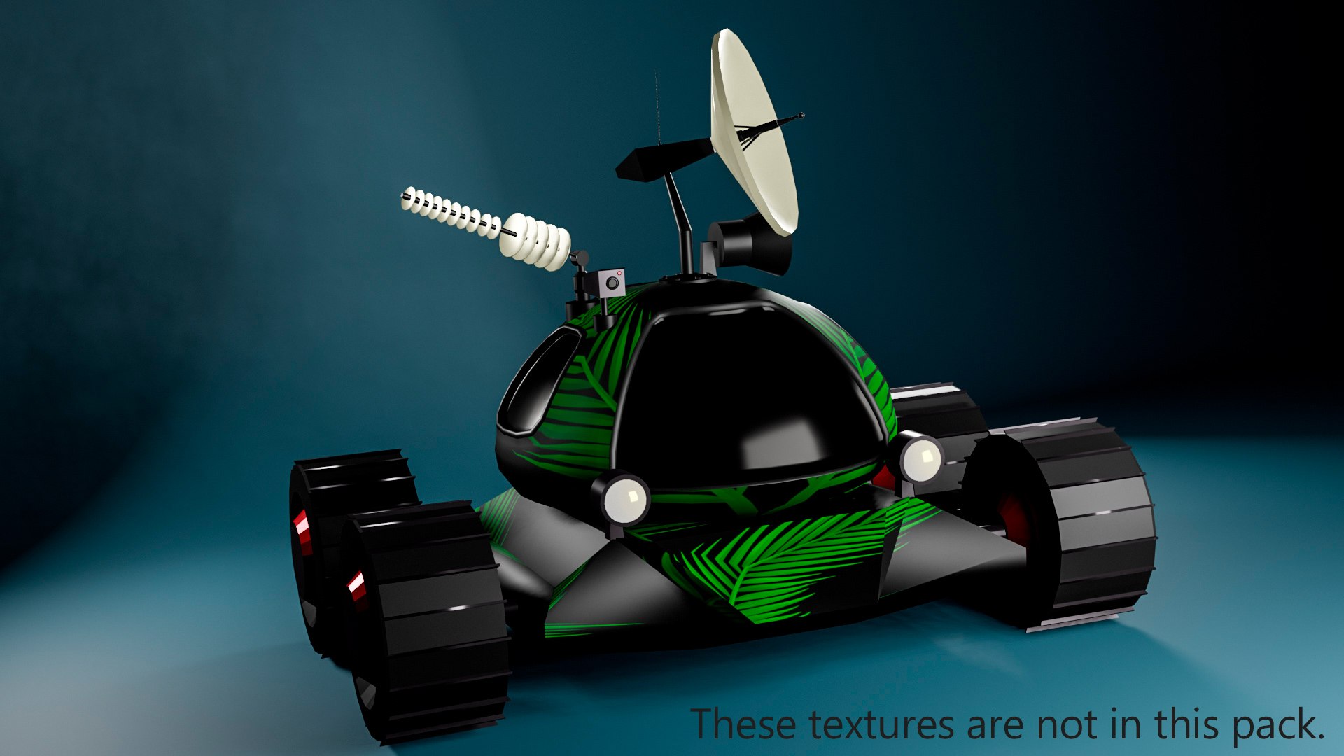 Low Poly Moon Rover 3D Model - TurboSquid 2048786